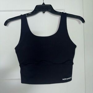 Hotworx Black Crop Top